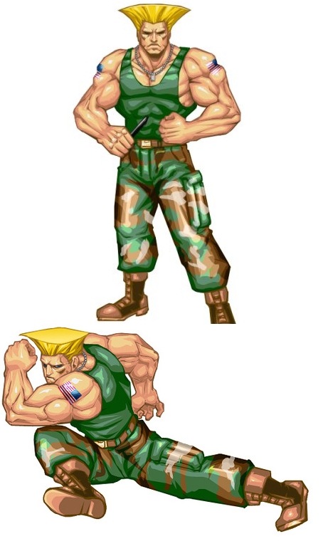 street fighter v arcade edition guile super soldier color 6