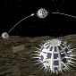Swarms of Hopping Robots Proposed for Space Exploration