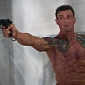 Sylvester Stallone Goes Shirtless in New 'Bullet to the Head' Promo Pic
