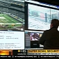 TV Crew Films Wi-Fi Password for Super Bowl Security Command Center