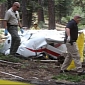 Tahoe Plane Crash Caught on Camera, Pilot Dies While Wife Is Rescued