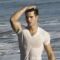 Taylor Lautner Shooting for Rolling Stone Cover