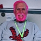 Teacher Loses Bet for Candy Collecting Event, Dyes Hair Hot Pink