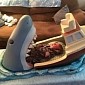 Terrifying Baby Crib Is Shaped like a Shark Gobbling Up a Boat
