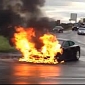 Tesla Stocks Drop over Video of Car on Fire, Blaze Started in Battery [AP]