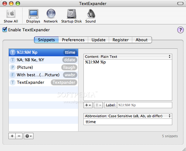 textexpander for mac