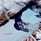 The Ice Island Generated by the Petermann Glacier [Photo]