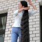 The Longest Human Hair: 2.42 m (8 ft)!