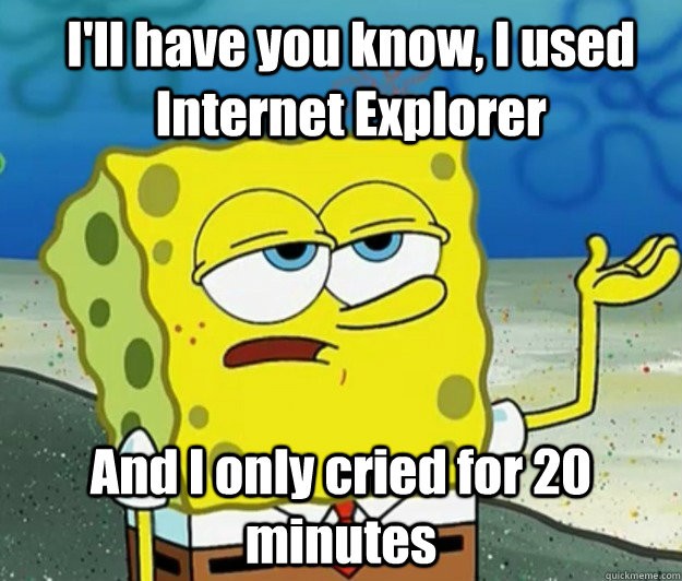 The Memes Following Internet Explorer's Death