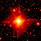 The Most Beautiful Red Square Star Discovered!