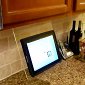 The Original Kitchen IPad Rack Keeps Your Tablet Safe, Easily Accessible