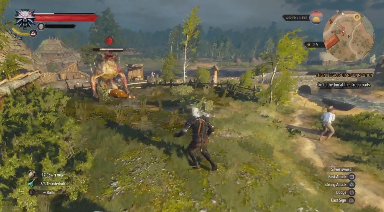 The Witcher 3 Patch 1 05 Spawns Giant Beast To Protect Cows From Exploit