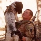 Theo, the Hero War Dog, Receives Medal for Bravery