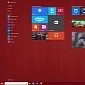 This Is What the Windows 10 Start Screen Looks like with Correct Transparency