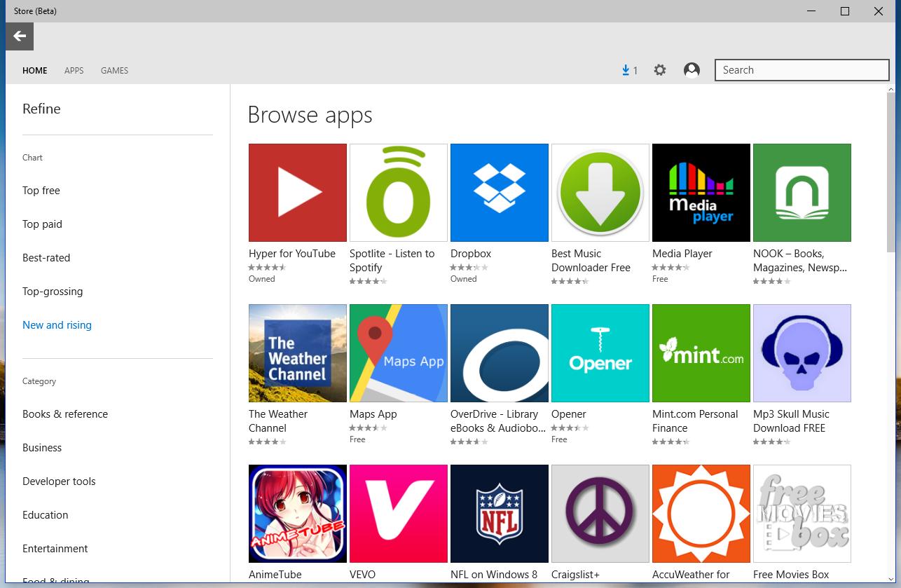 app store windows download