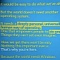 This Windows 9 Poster Is Used by Microsoft Employees to Create “Great Things”