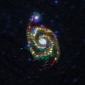 Three Generations of Stars Uncovered in the Whirlpool Galaxy