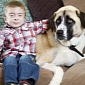 Three-Legged Dog Helps Little Boy Overcome His Fear of Going Outside