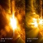 Three Massive Flares Documented on the Sun in Just Two Days