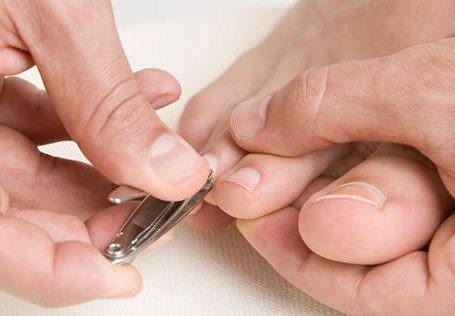 toe nail clippings