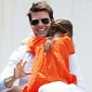 Tom Cruise, Suri Spend Thanksgiving Together in England