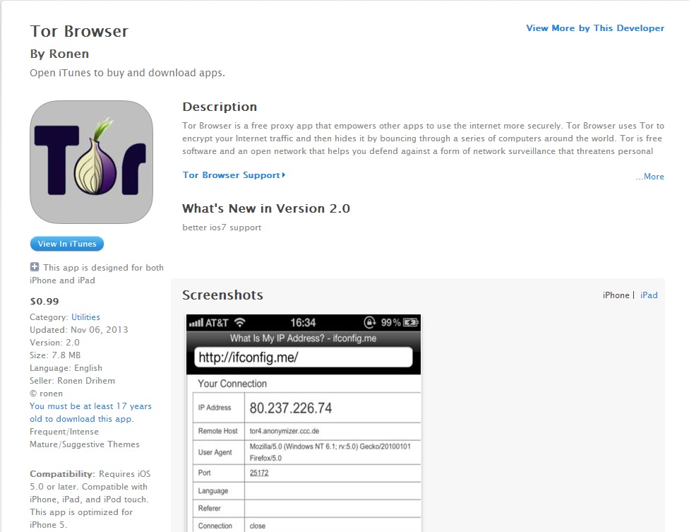 tor browser for ios 7