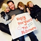Tori Spelling Dismisses Cheating Rumors with Family Photo