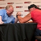 Toronto Mayor Rob Ford Beats Hulk Hogan at Arm Wrestling – Video