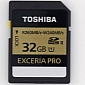 Toshiba Readies Series of UHS-II SD Memory Cards