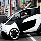Toyota's 3-Wheeled i-Road Set Loose on Public Roads in Japan
