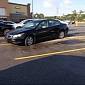 Triple Parked Sedan Gets Tires Slashed in Walmart Parking Lot