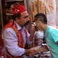 Turkish Vendor Puts Up Incredible Show with "Magic Ice Cream"