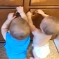 Twins' Rubber Bands Video Goes Viral, Kids Discover Elasticity