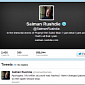 Twitter Account of Famous Author Salman Rushdie Hacked