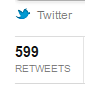 Twitter Now Shows Real Retweet Count Not "50+"