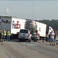 Two Dead in Texas I-10 Pile-Up as More than 100 Cars Collide