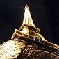 Two Wind Turbines Installed on the Eiffel Tower - Video