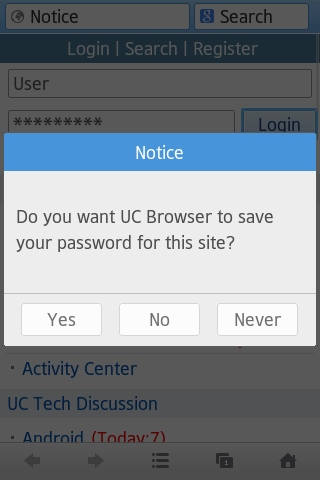 uc browser jaua