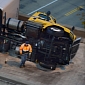 UPS Truck Overturns on Bridge in Pittsburgh – Photo