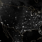 US Thanksgiving Traffic and Commuters Seen from Space