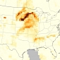 US Wildfires Boost Aerosol Levels (Photo)