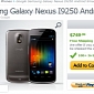Unlocked Galaxy Nexus Now Available in the US