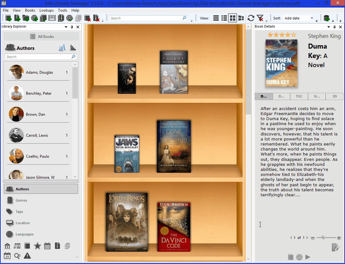 ebook manager for windows