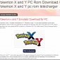Users Warned of Fake Pokemon X and Y Download Websites