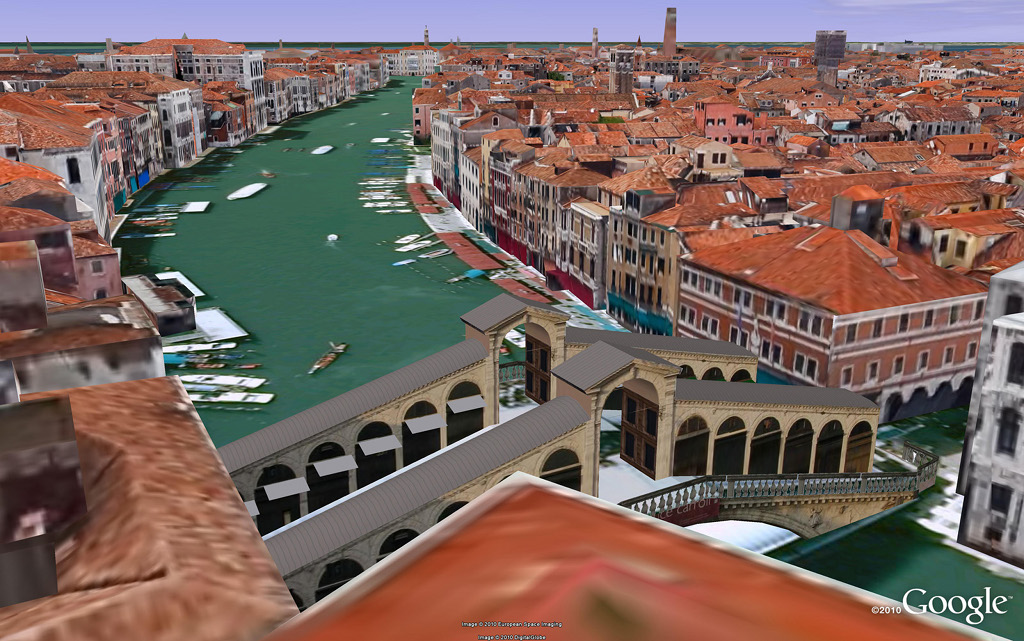 Venice Now In 3D In Google Earth 2 