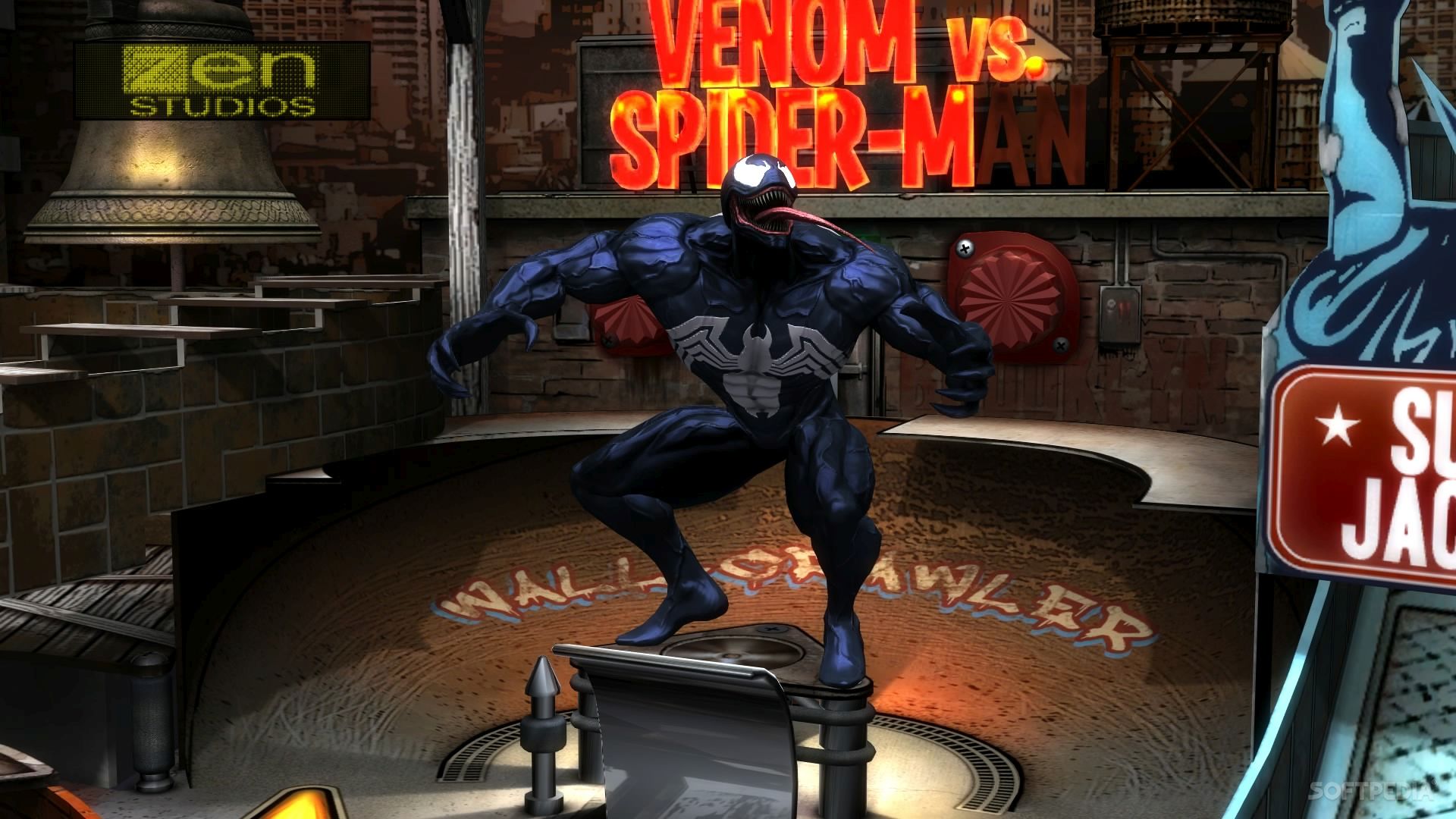 venom playstation pinball games action
