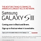 Verizon Confirms Samsung GALAXY S III in Brown and Black