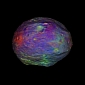 Video of Vesta Shows Its Many Colors