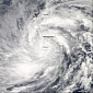 View: MODIS Image of Typhoon Haiyan over the Philippines