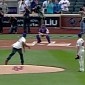 Viral of the Day: 50 Cent Throws World’s Worst First Pitch